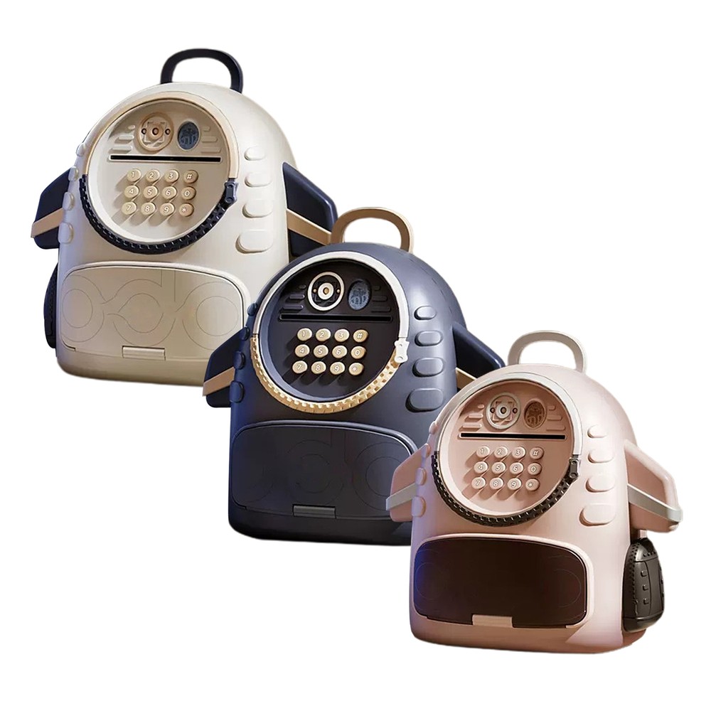 Password Piggy Bank Simulation Gift Simulation Password Fingerprint Piggy Bank-image