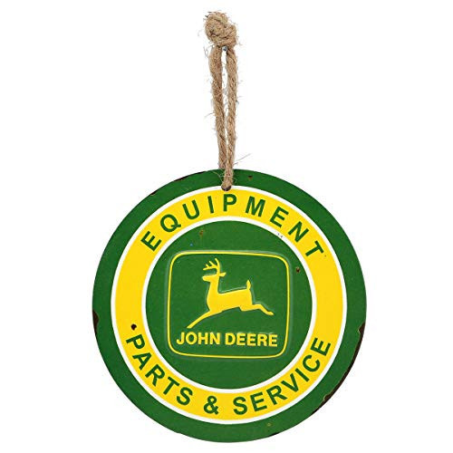 LP71551 - John Deere Mini Tin Sign with Hanger