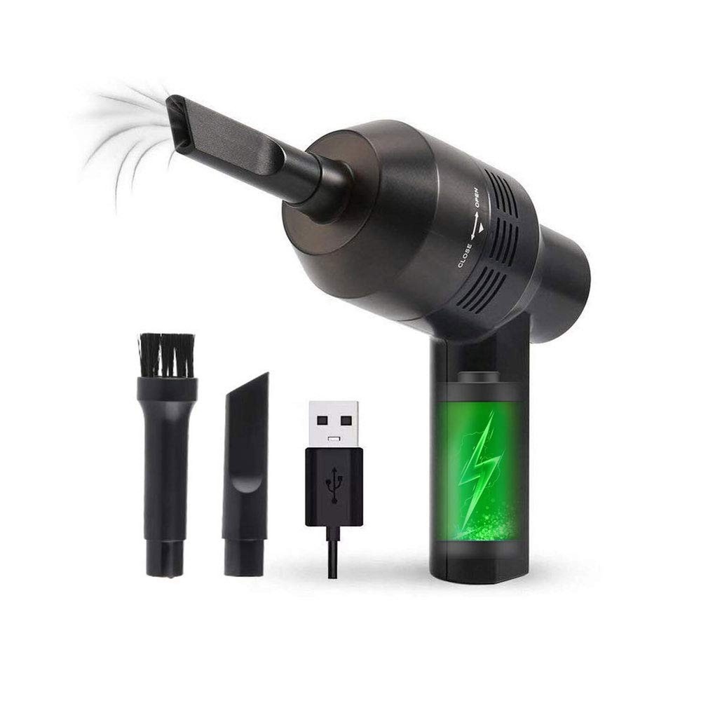 New Cordless Mini Vacuum Cleaner,Portable Computer Vacuum for Car Laptop Sewi...