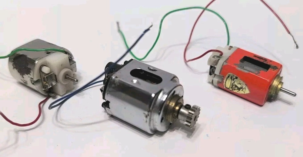 Vintage Cox And Mabuchi Slot Car Motors