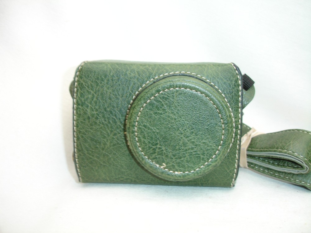 Camera Case Bag Cover For Sony ZV1 ZV-1, Green, with strap