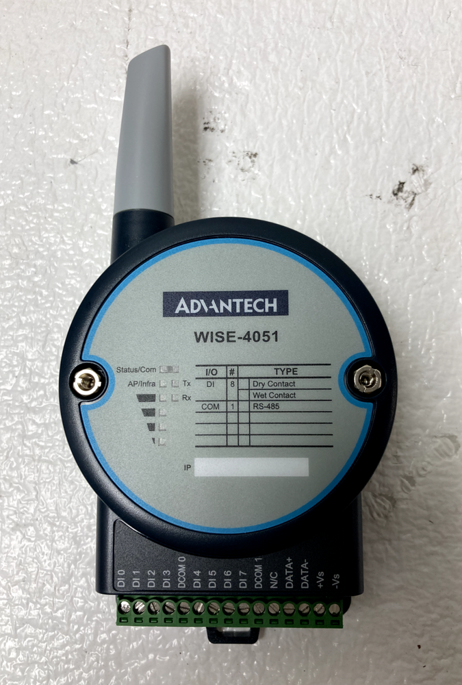 Advantech WISE-4051 8-ch Digital Input IoT Wireless I/O Module with RS-485 Port-image