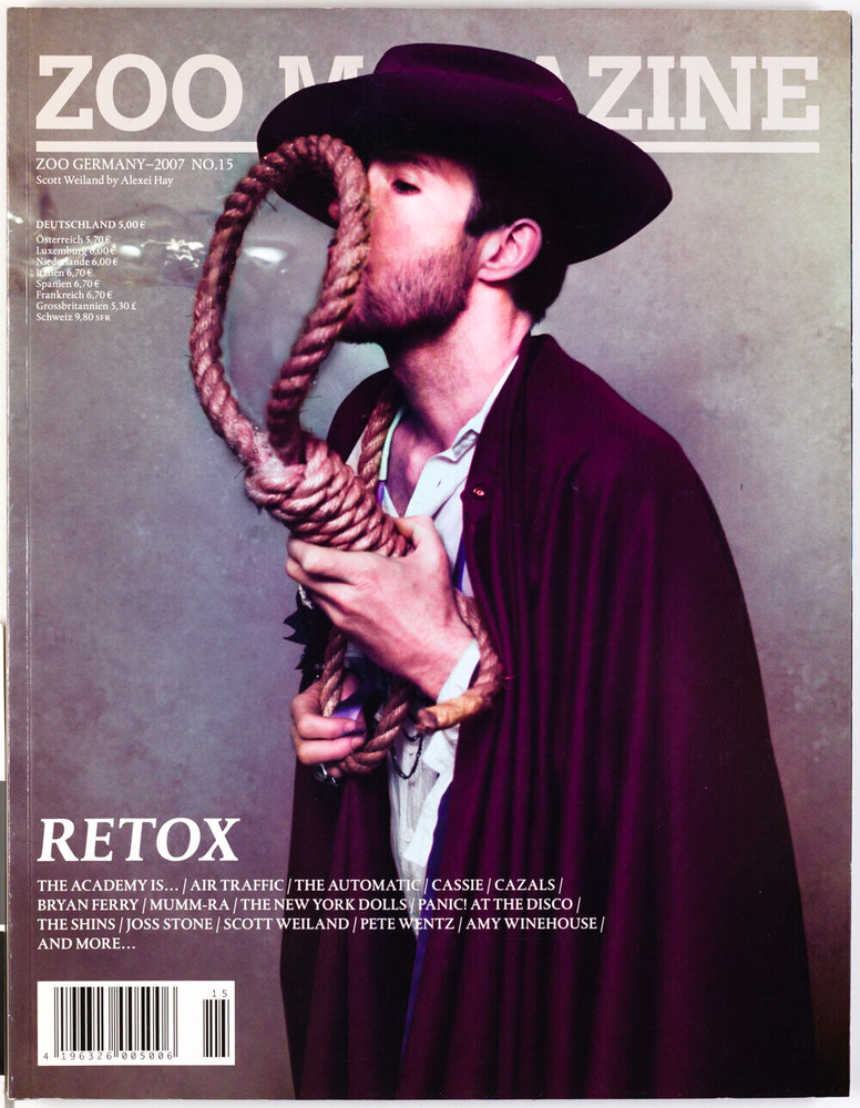 Scott Weiland Mumm-Ra New York Dolls Joss Stone Cassie Air Traffic Zoo Magazine Feature