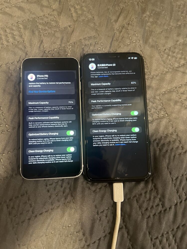 $100 For Two IPhones( T-Mobile With TikTok Downloaded) And First Gen Air Pods