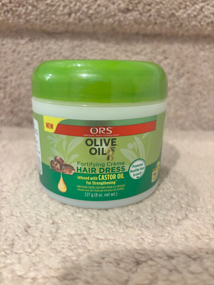 ORS Olive Oil Fortifying Crème Hair Dress infused with Castor Oil