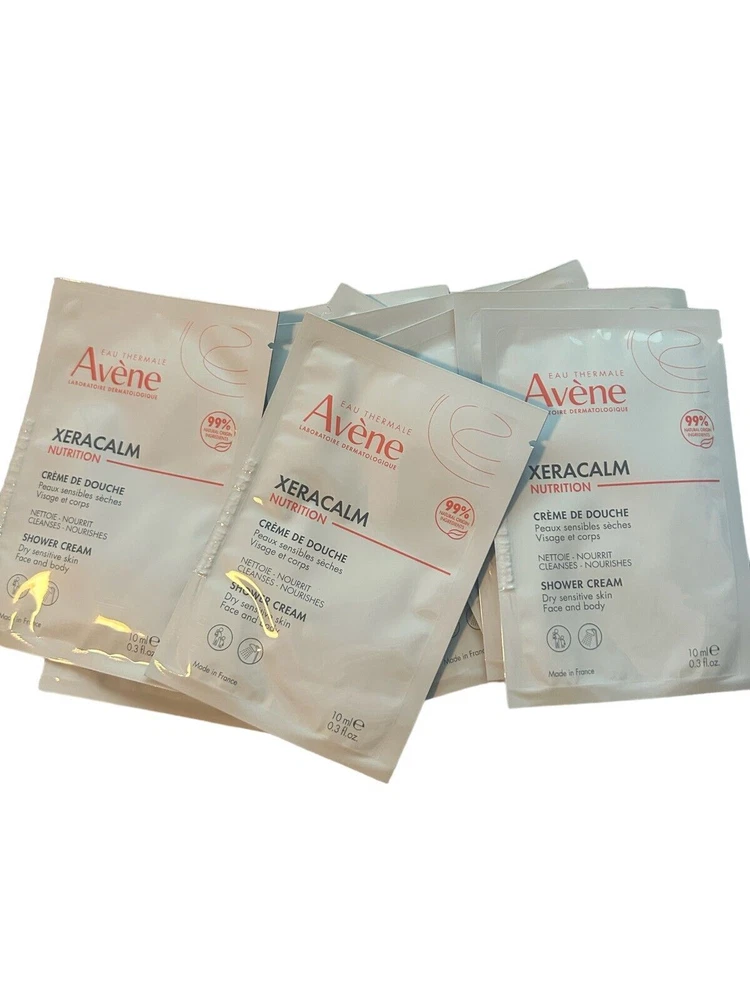 Avène Xeracalm Nutrition Face Body Dry Sensitive Skin Shower Cream 200ml 6.7 oz