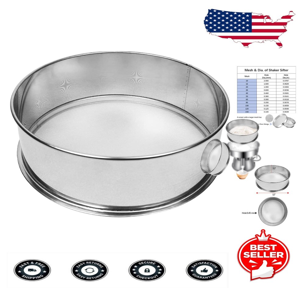 Stainless Steel 40 Mesh Automated Powder Sifter for Fine Sifting-image