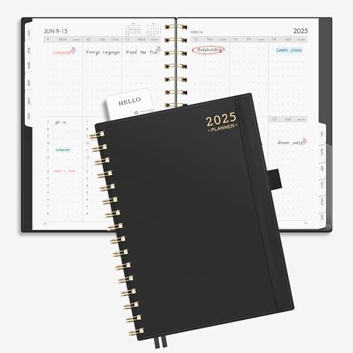 RETTACY 2025 Planner Hourly Daily Weekly and Monthly Planner Jan 2025 - Dec 2...