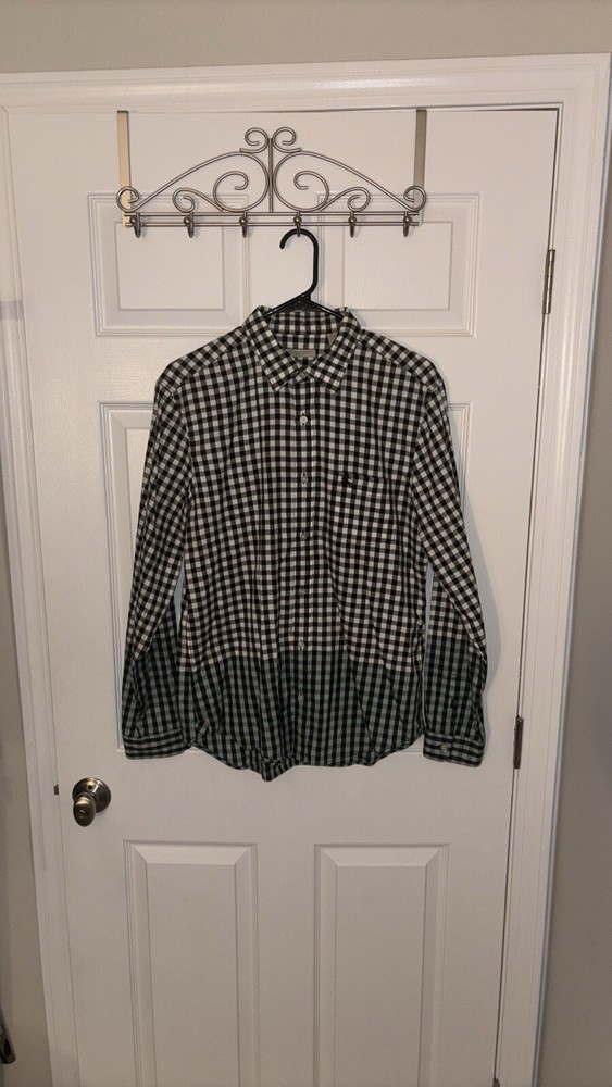 Burberry Brit Men’s Multi Colored LS Shirt Sz Large