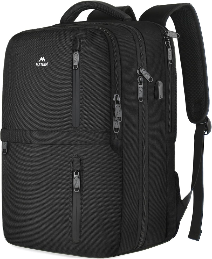 Carry on Backpack, Extra Large 40L Flight Approved Travel Laptop Backpack with U