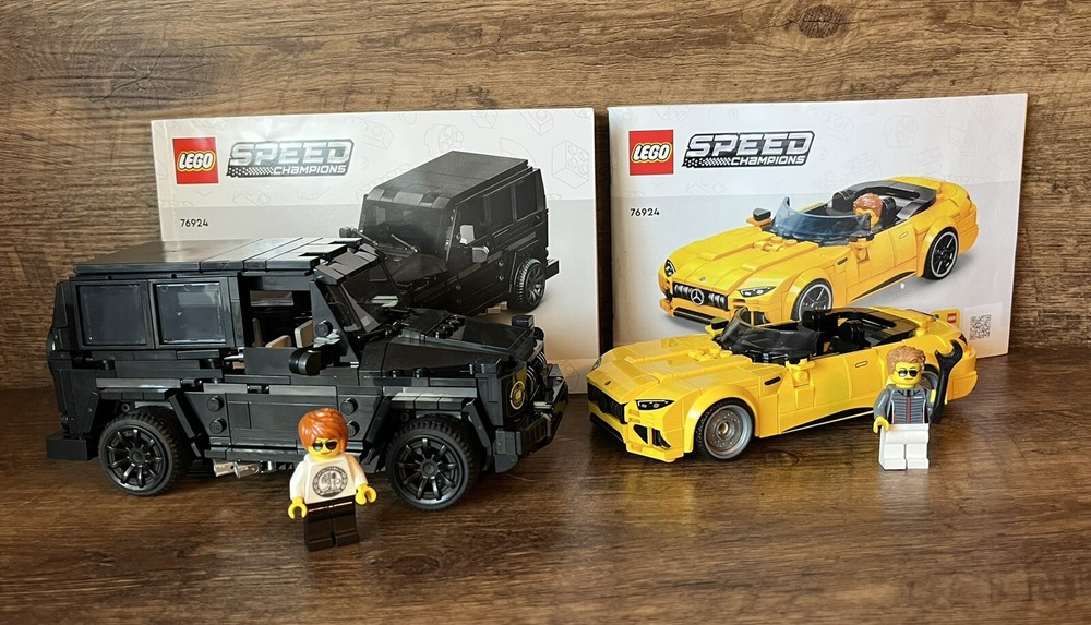LEGO SPEED CHAMPIONS: Mercedes-AMG G 63 & Mercedes-AMG Sl 63 (76924) Ships Fast