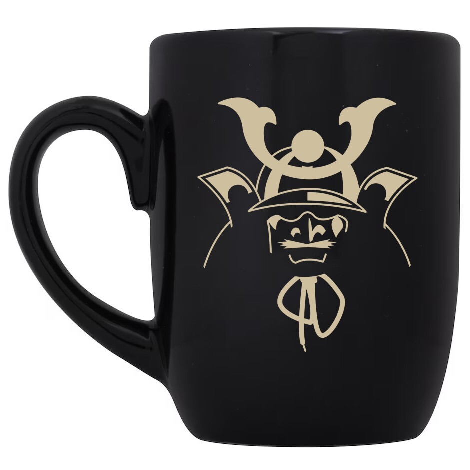 Samurai Helmet 12 oz Colorful Coffee Mug Free Shipping Japan Inspired