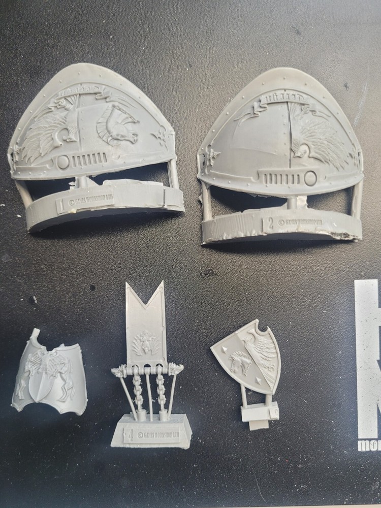 Forgeworld 40k Imperial Knights House Terryn upgrade kit see description