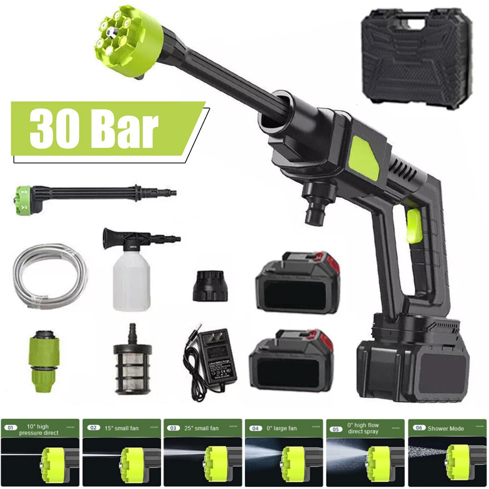 4000PSI Cordless High-Pressure Car Washer Portable Water Gun Cleaner  