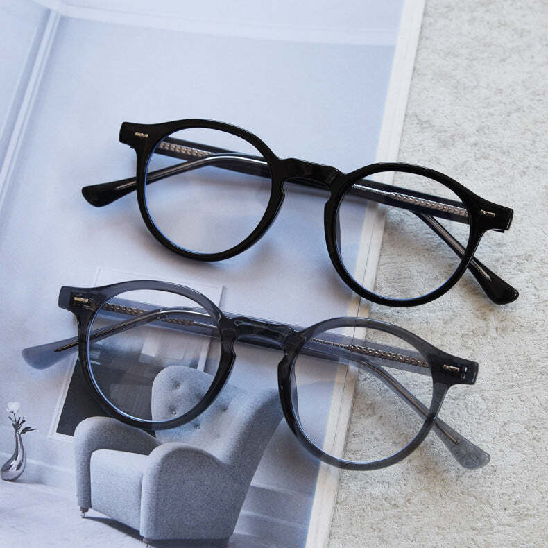 K9157 Japanese And Korean Myopia Glasses Rim Trendy Men's Female Online Influenc