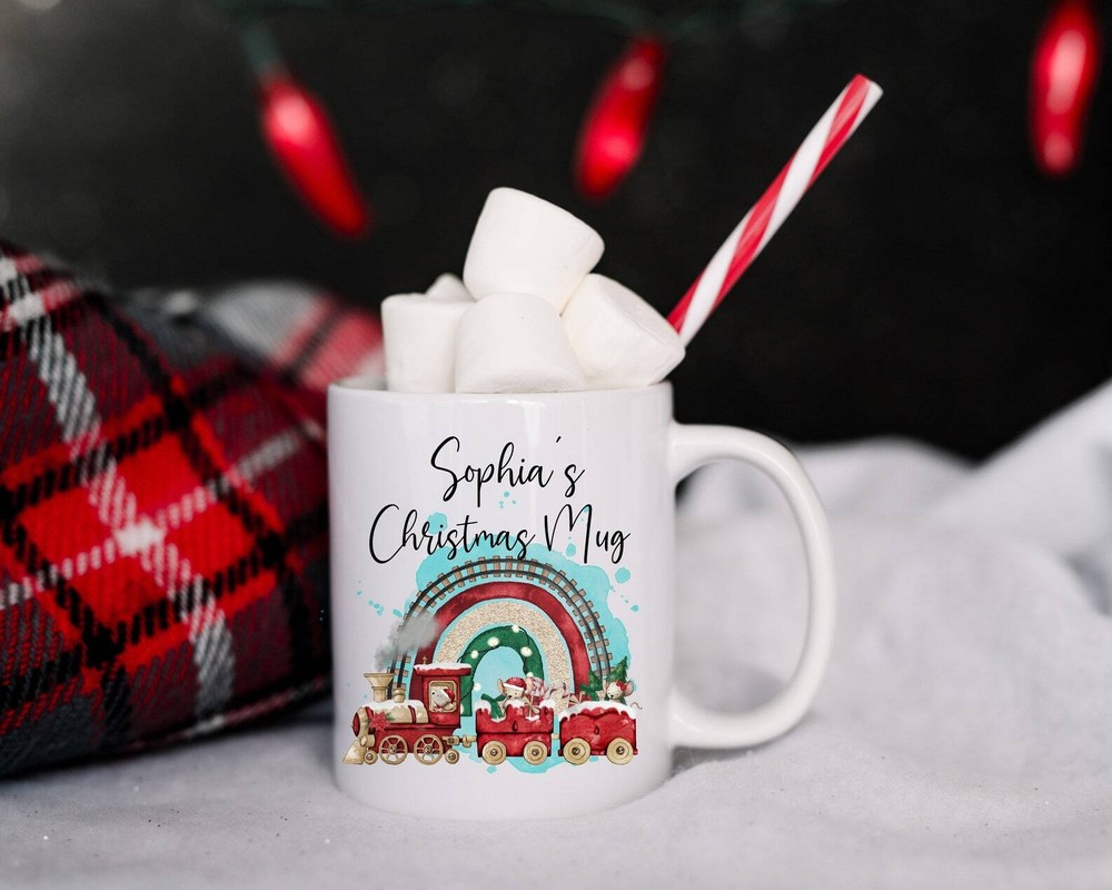 Personalized Christmas Mug/hot Chocolate Mug/christmas Eve/christmas Eve Box