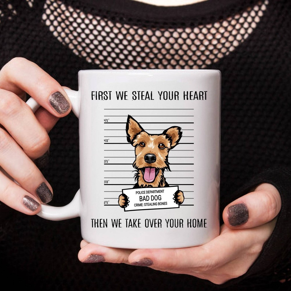 First Steal Your Heart Welsh Terrier Mug Funny Dog Lover Gift