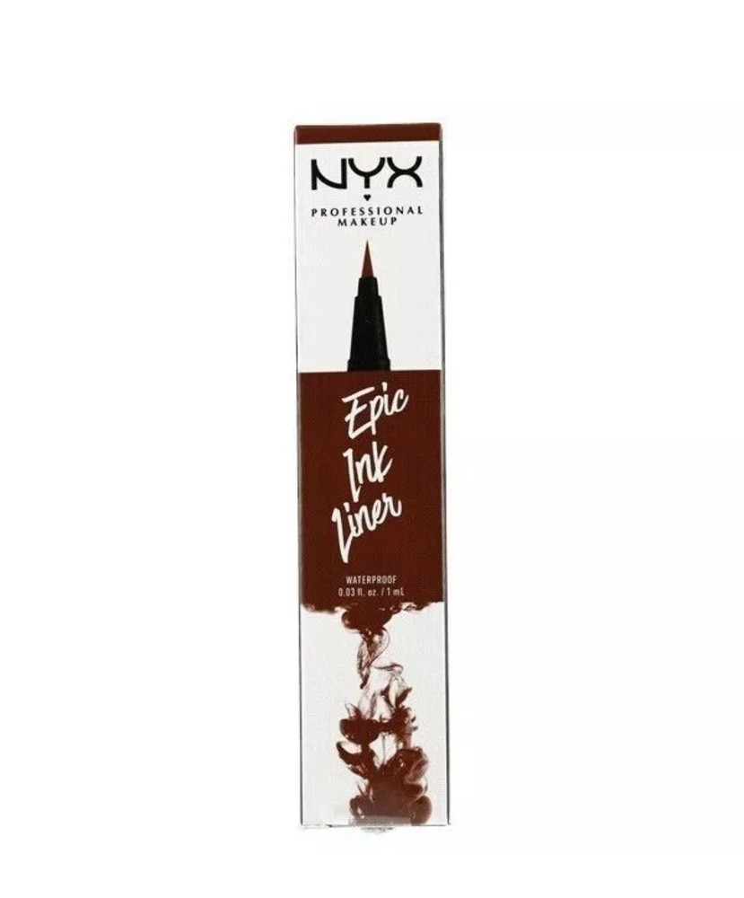 NYX Epic Ink Waterproof Brown Liquid Eyeliner 3-Pack EIL02