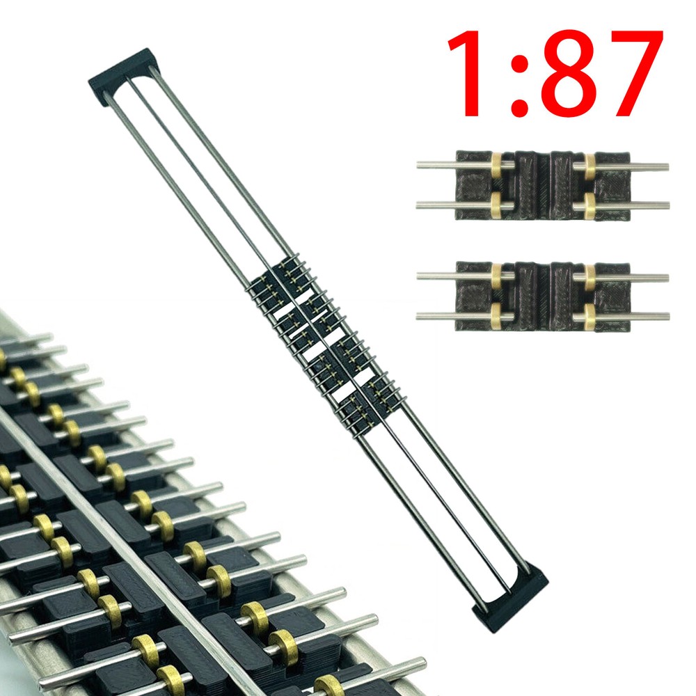 1:84 Train Ho Scale Accessories Treadmill Track Parts Kit