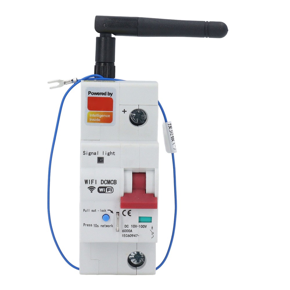Voice Control Circuit Breaker WiFi Remote Control for Smart Home Security-image