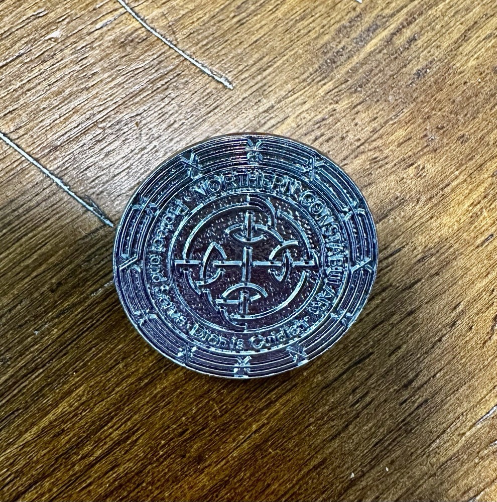 Scottish Northern Constabulary Police Vintage Collar Badge Pin for Collectors-image