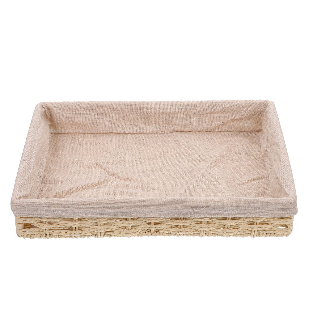 Swag Outdoor Rattan Storage Basket Desktop Decoration