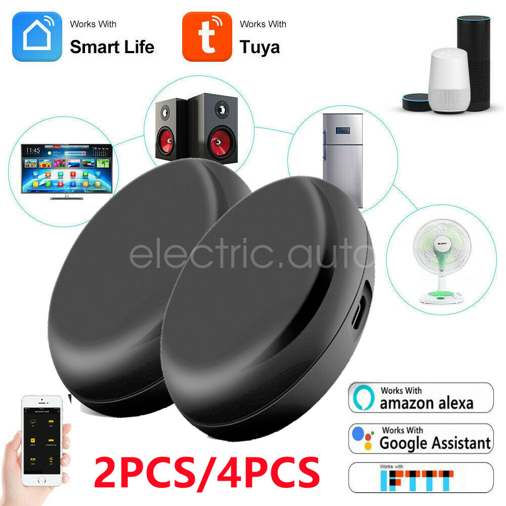 1Pcs or 2Pcs Smart WiFi IR Remote for Tuya App Alexa Google Home Control