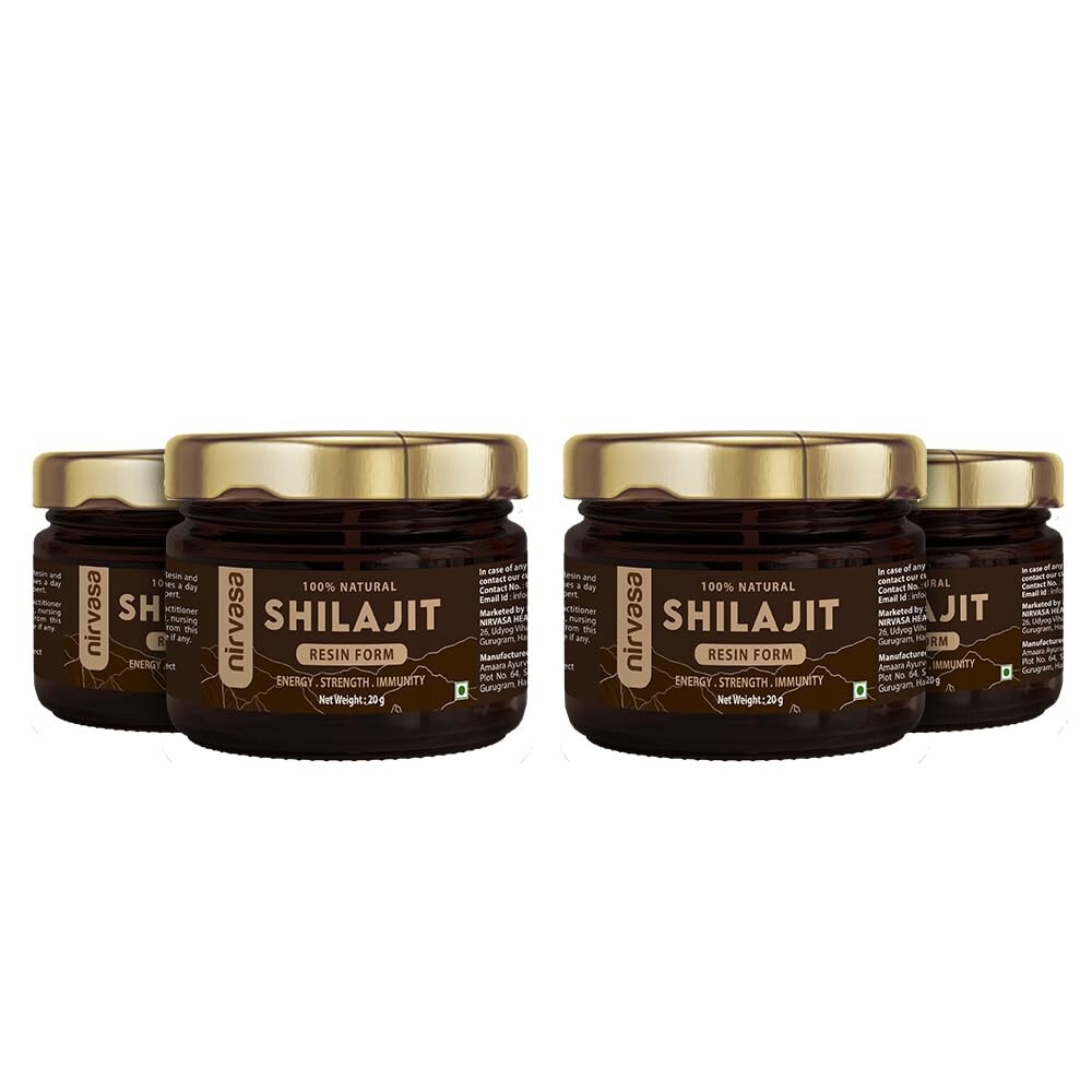 Nirvasa Shilajit 20 GM - Pure Himalayan Resin for Energy Boost! BUY NOW!X1-image