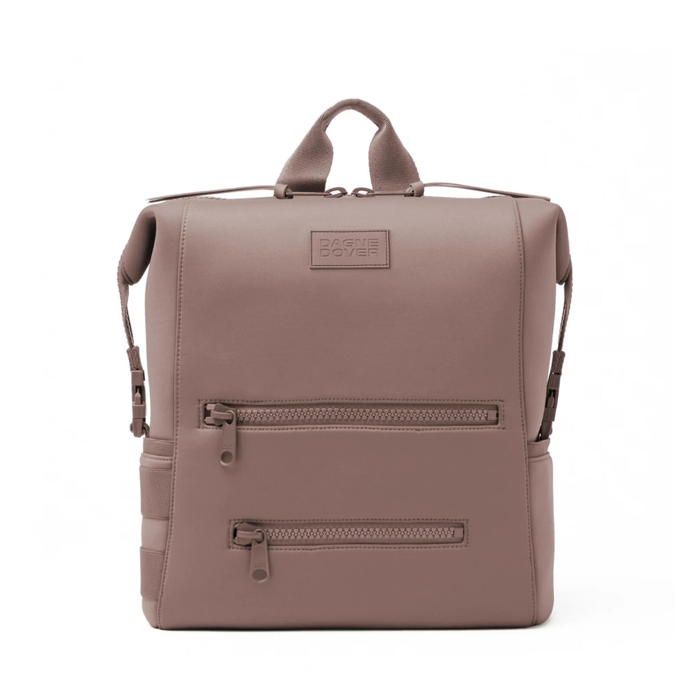 Brand New Dagne Dover Indi Large Neoprene Diaper Backpack in Dune Color MSRP 215