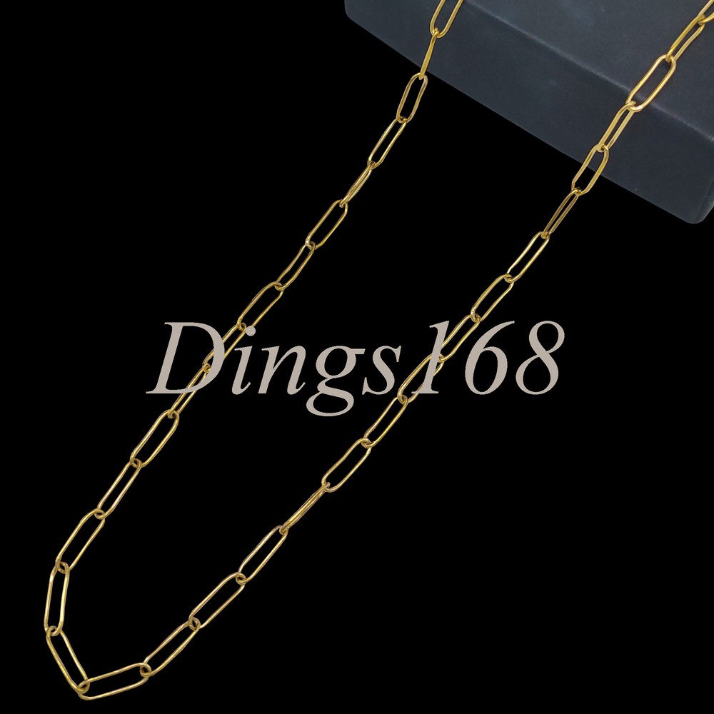 Solid 18K Yellow Gold Filled Tarnish-Resist 18