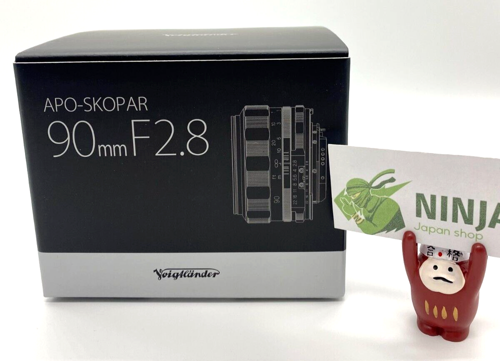 VOIGTLANDER APO-SKOPAR 90mm f2.8 SL IIS Nikon F Black Rim New