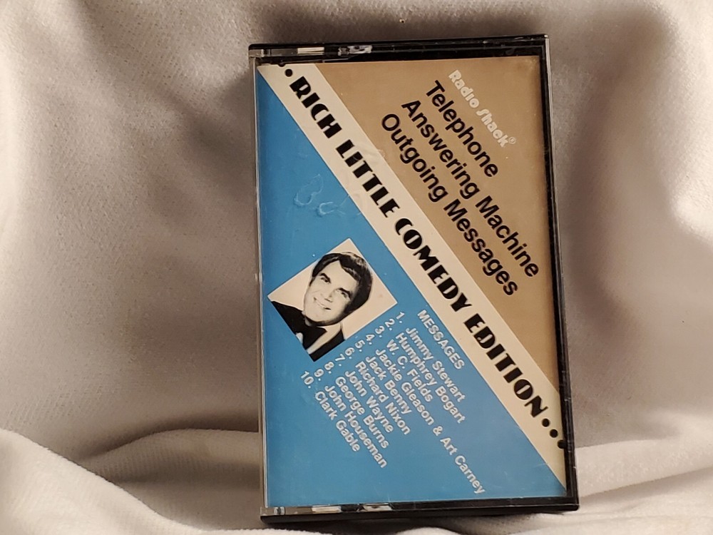 Radio Shack Answering Machine Message Comedy Rich Little Impressions Cassette