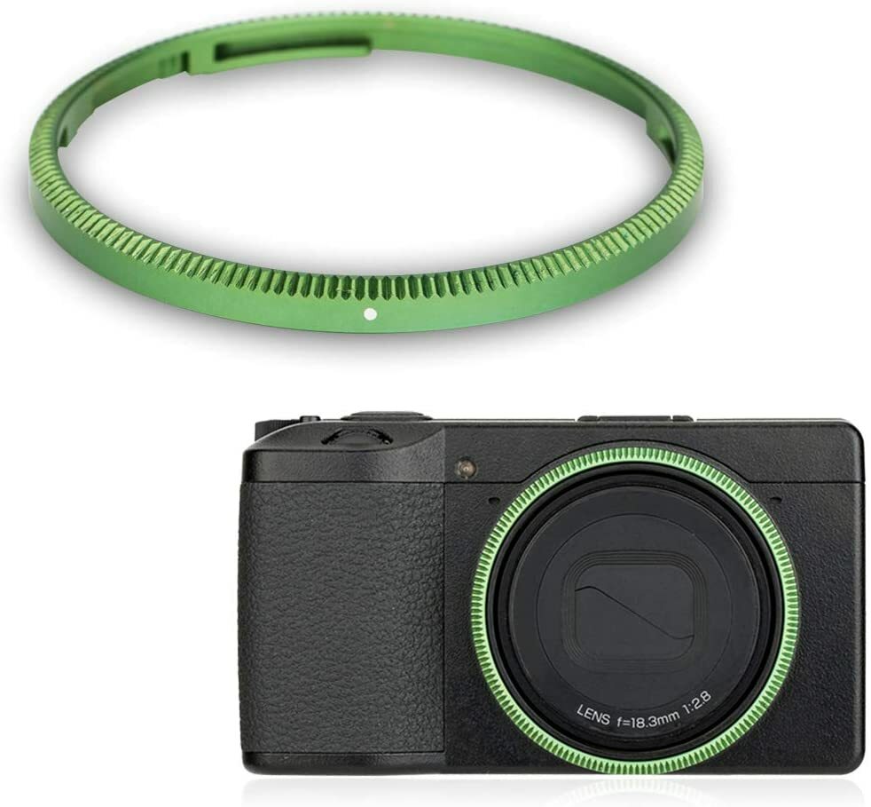RICOH GR GRII Lens Ring GREEN ORIGINAL(plastic)