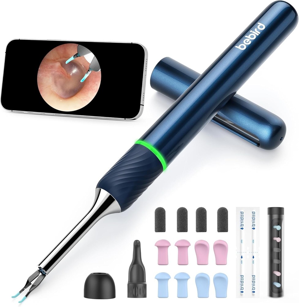 IoT-Enabled Note 5 Otoscope: Award-Winning Ear Camera with Tweezers & Remote Use-image