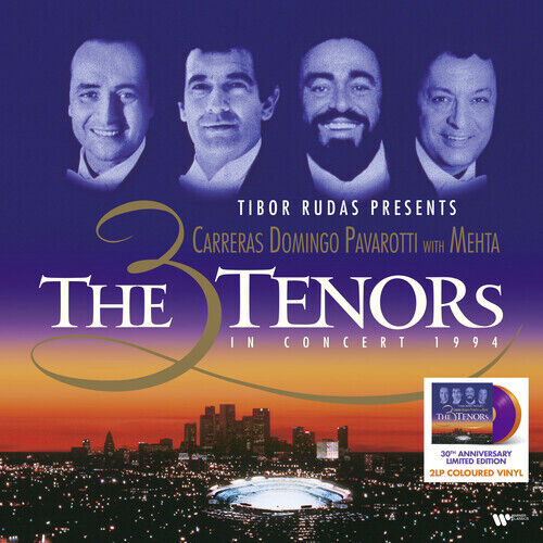 Three Tenors Live Concert Record 2024 Exclusive Vinyl LP Edition