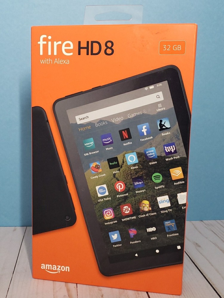 Amazon Fire HD 8 (10th Generation) 32GB, Wi-Fi, 8in 2022 - Black NEW sealed