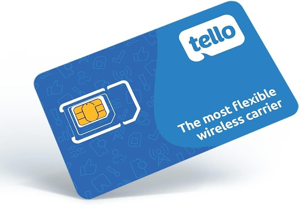 Tello Mobile - Bring Your Own Phone - 3 in 1 GSM SIM Card Kit *NEW*