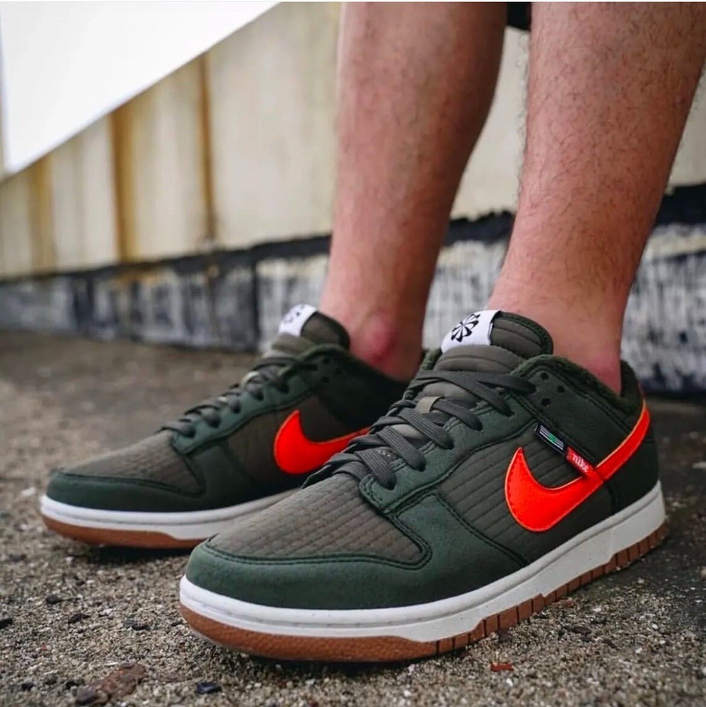 Nike Dunk Low SE (GS) NN Toasty Sequoia/medium Olive Size 7Y DC9561-300