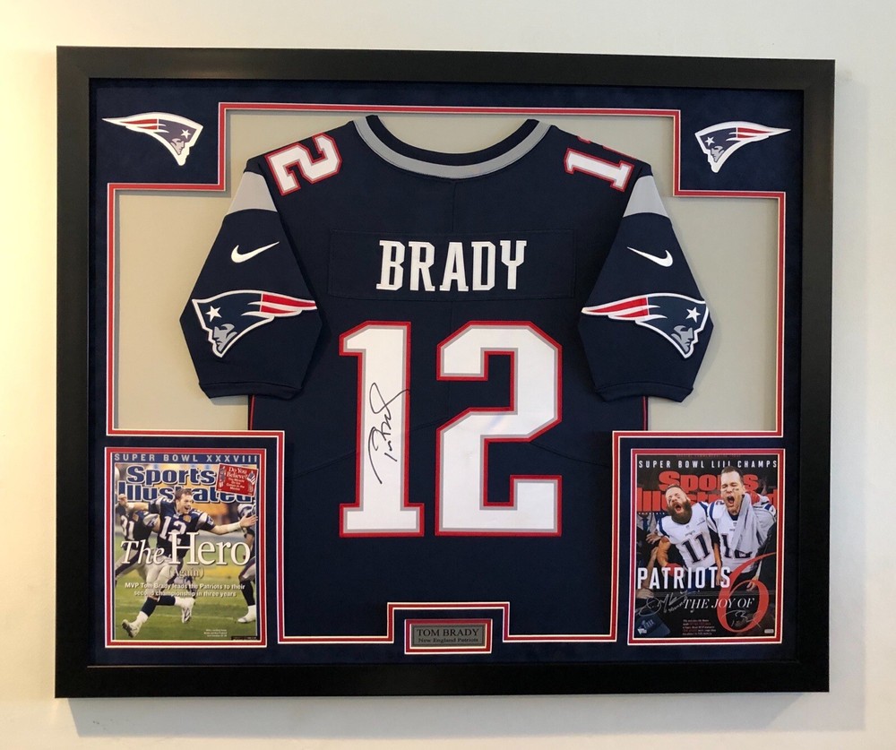 FOOTBALL Jersey Framing NFL Frame Your Autographed Signed Jerseys w/ LOGOS 🔥🏈