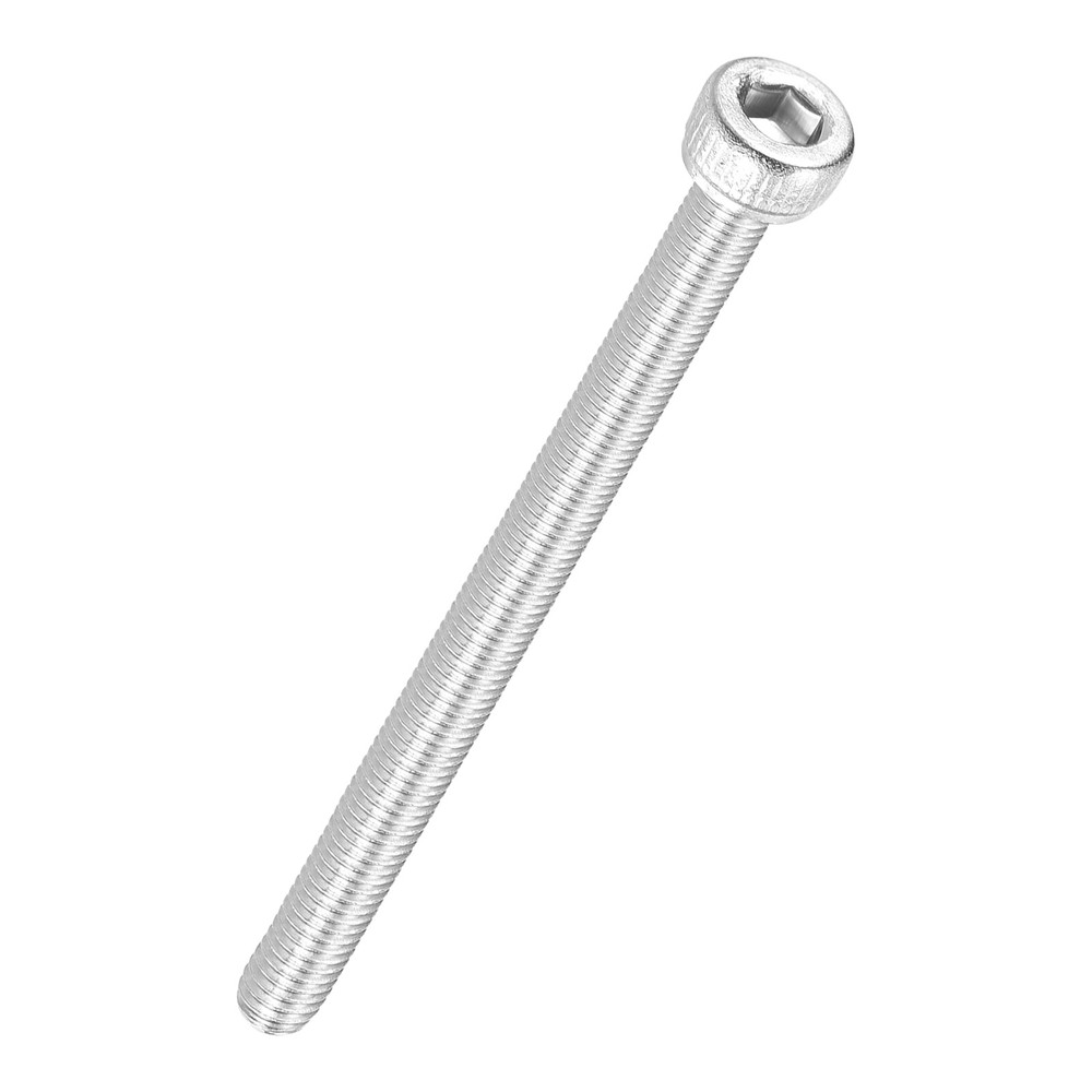 10pcs Socket Head Cap Screws - [M2.5-0.45 x 50mm] 304 Stainless Steel, Silver