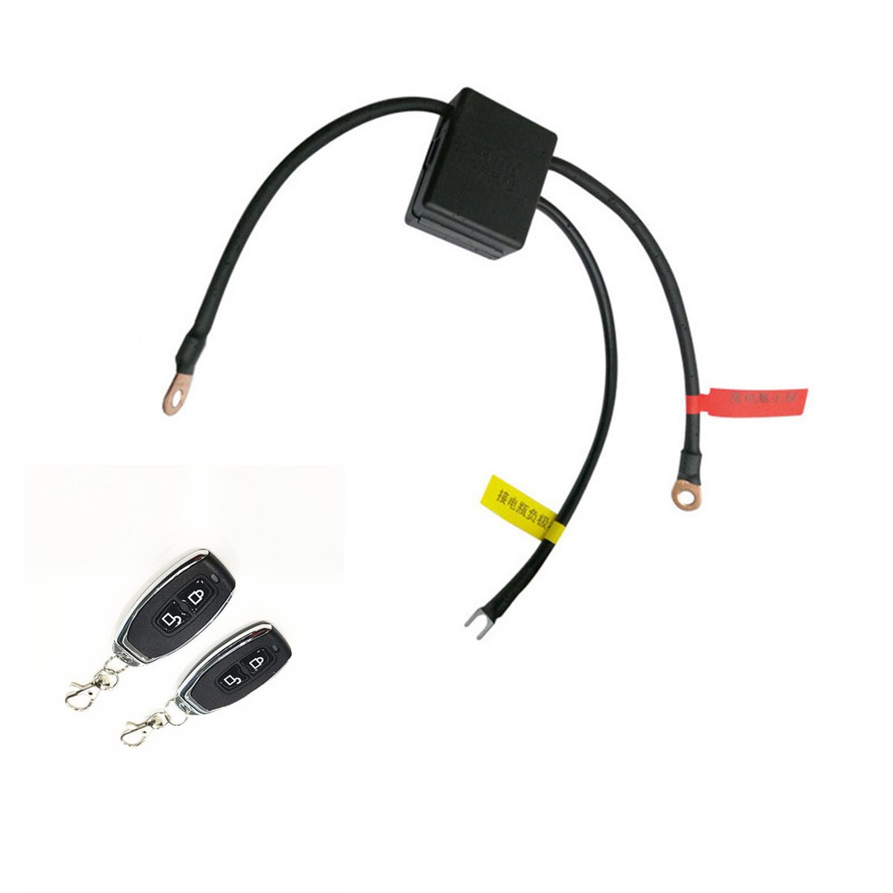 Motorcycle Remote Control Battery Kill Switch Isolator Cut Off Disconnect  