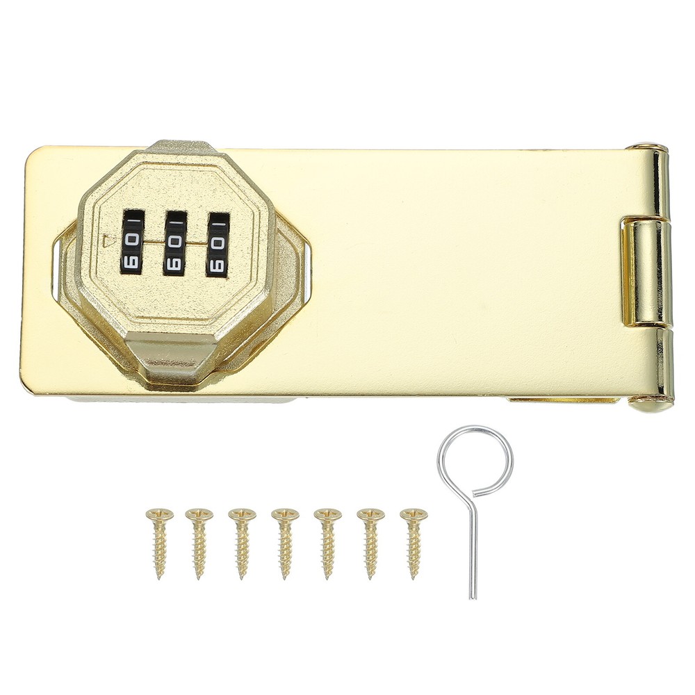 Password Rotary Hasp Locks Mechanical Cabinet Latch Locks 5