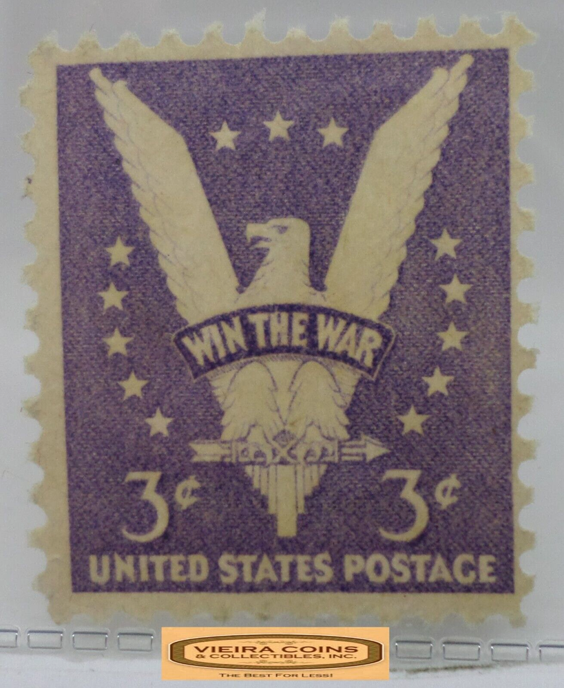 USA Postage Win the War 3 Cents Stamp - #S41741NQ
