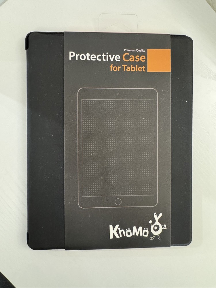 Khomo iPad 2/3/4 Sleek Black Polycarbonate Snap on Tablet Case