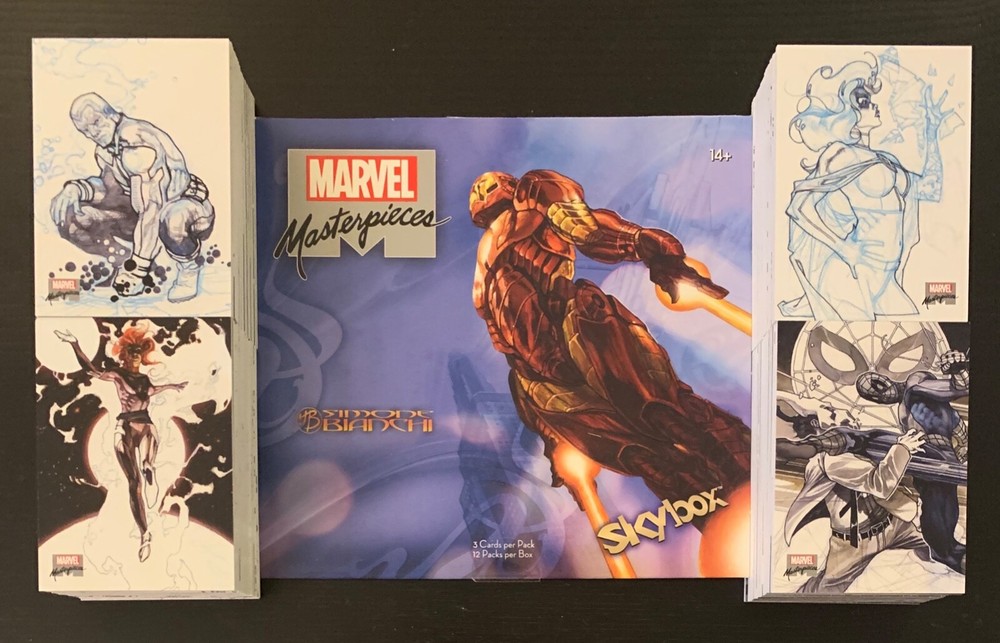 2018 Marvel Masterpieces Preliminary Art Parallel Card Singles NM/M You Choose