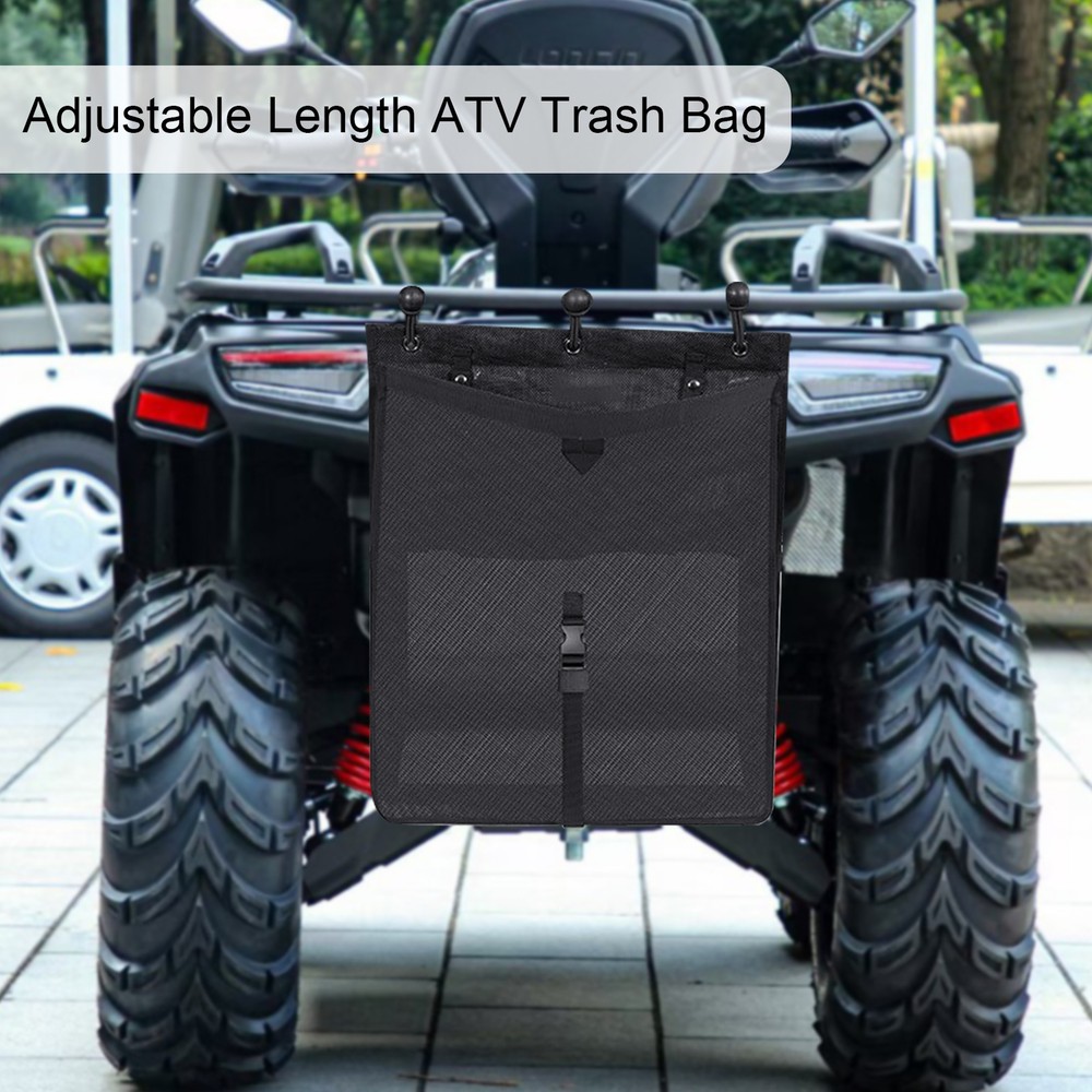 Mesh Trash Bag & Adjustable Length Universal Eco-Friendly Garbage Storage Bag