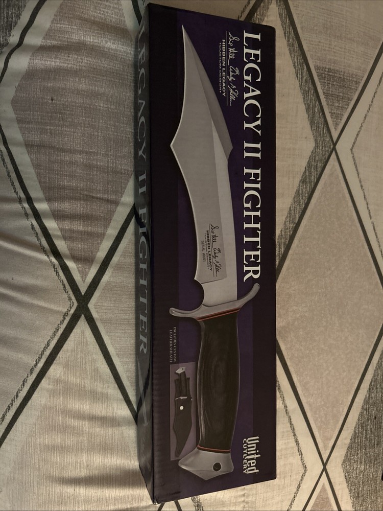 United Cutlery Legacy II Fighter Knife - Premium Tactical Blade for Outdoor and Survival Use