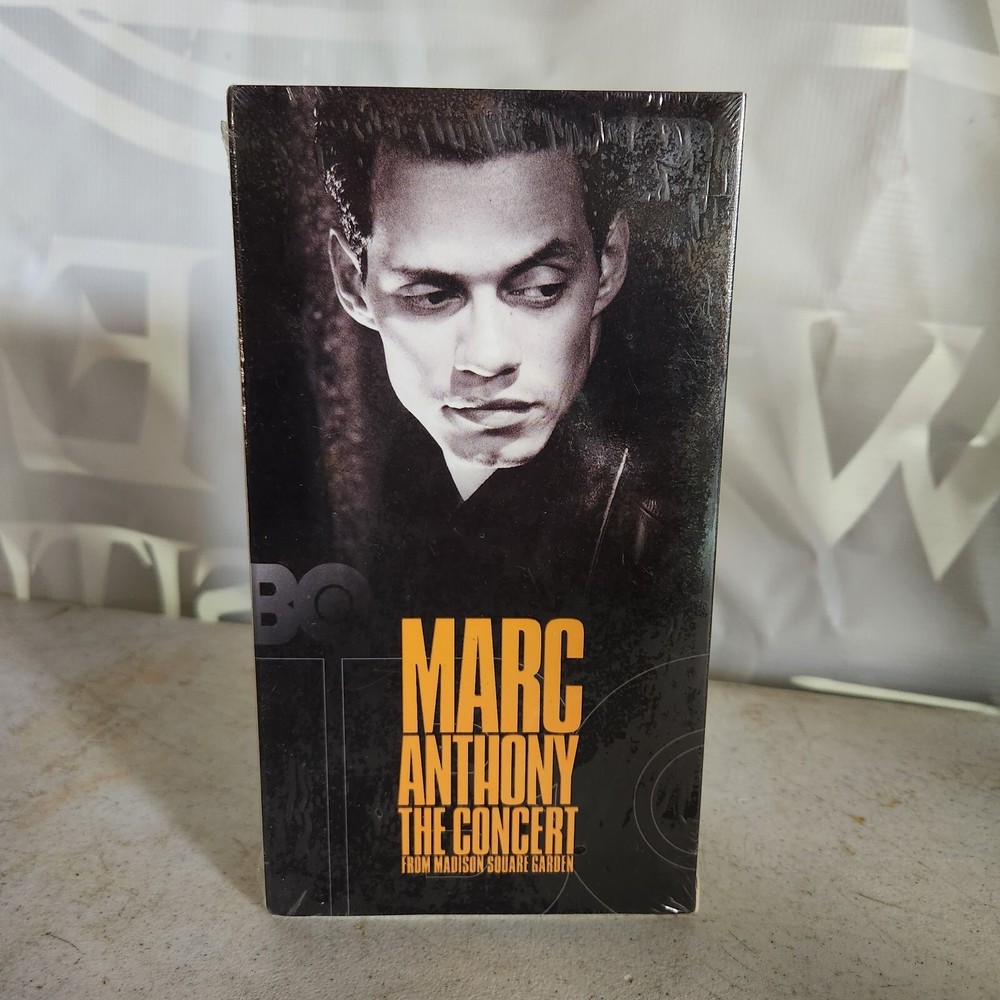 Marc Anthony The Concert Madison Square Garden VHS Tape HBO New Sealed Latin