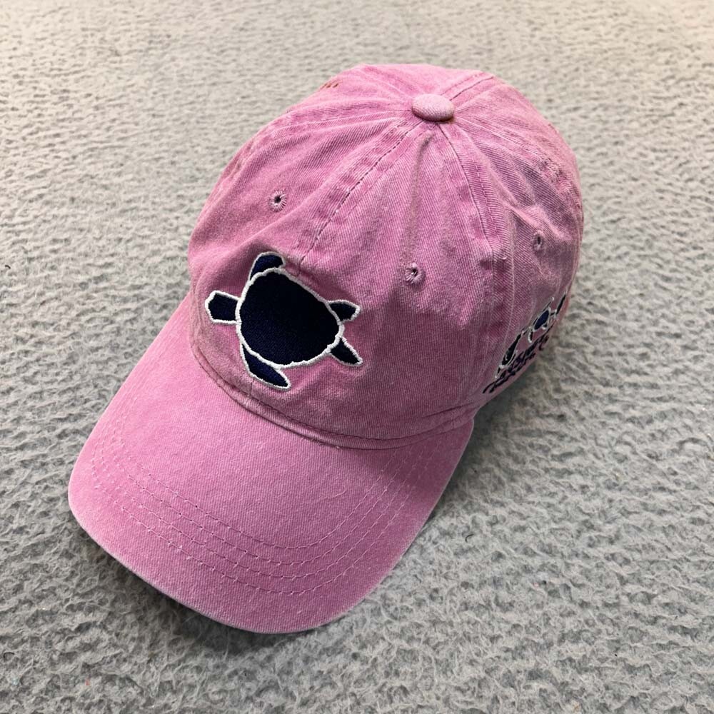 Sea Turtle  Hat Women Baseball Cap One Size Alvins Island  Pensacola Beach FL
