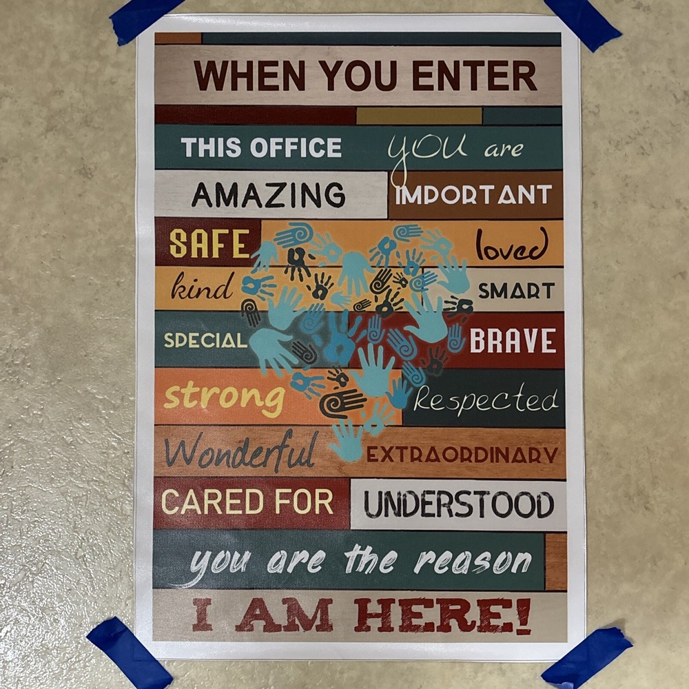 Positive Motivational Quote Office Decor Poster ✅ Canvas Wall Art ✅ 12x18 inch